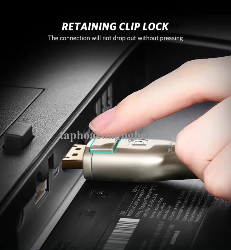 Ugreen 30121 3M Màu Đen Cáp 2 Đầu Displayport V1.2 cao cấp hỗ trợ 4K*2K 60GHz DP107 30030121